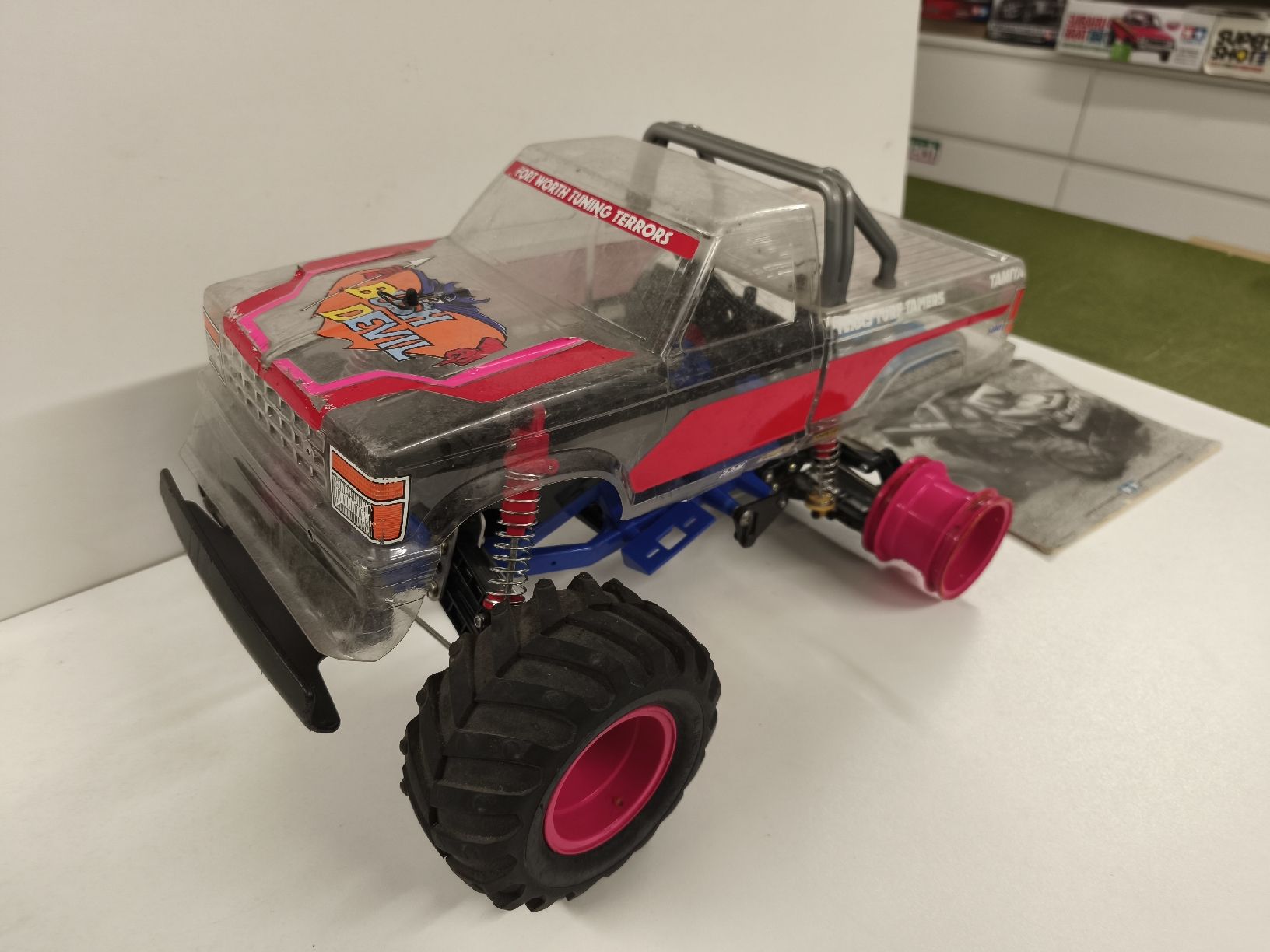 Tamiya Modellismo RC: Tamiya Bush Devil zum restaurieren – Difettoso da Glattfelden venduto da Optimus-Prime