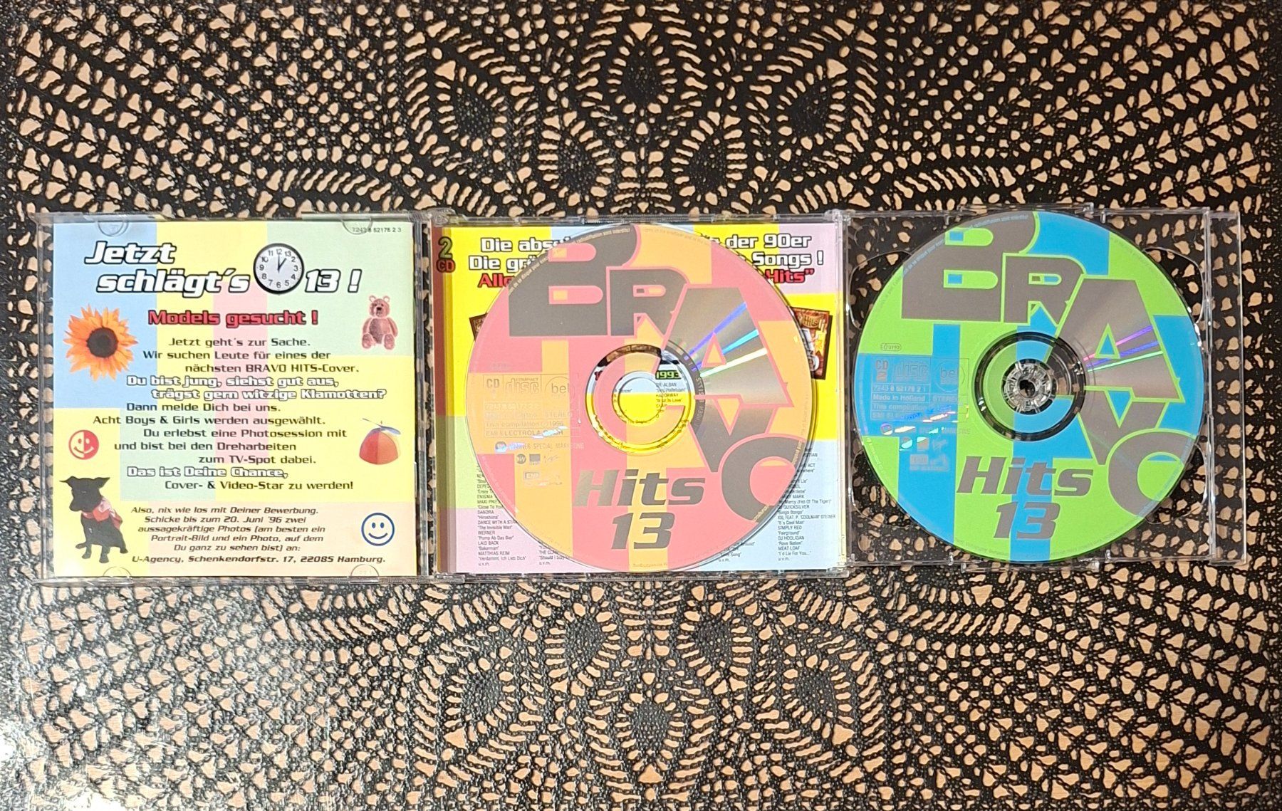 CDs: Bravo Hits 13, Doppel CD, 1996, Hit Compilation, Sampler – Gebraucht aus Amriswil von Celini3 2