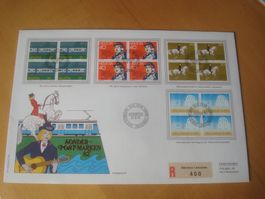 1982 schöner Grossbrief Schweiz