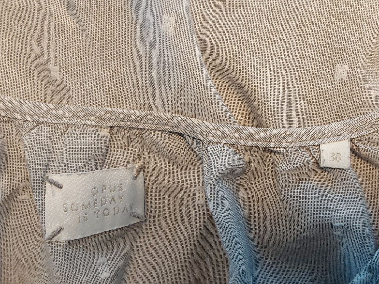 Opus Camicette: Bluse Tunika opus 38 Baumwolle hellgrau – Usato da Köniz venduto da scopello12 5