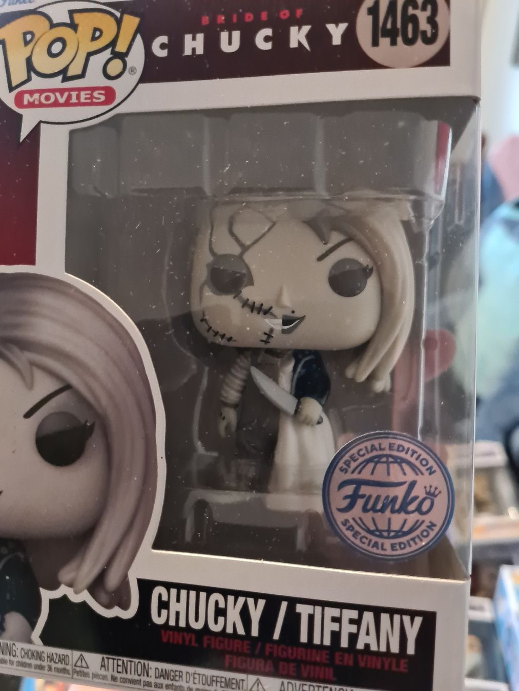 Funko Figurines: Funkopop chucky und tiffany – Neuf avec emballage d'origine à Zofingen par Milena_a