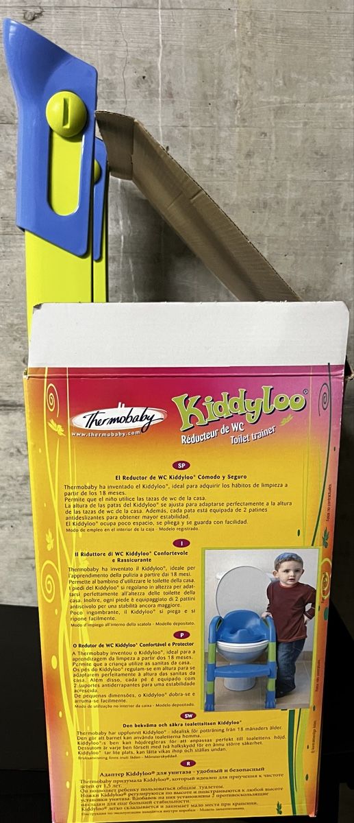 WC: Kiddyloo WC-Trainer / Töggeli-Sitzli mit Leiter. – Usato da Basel venduto da Lila11 3