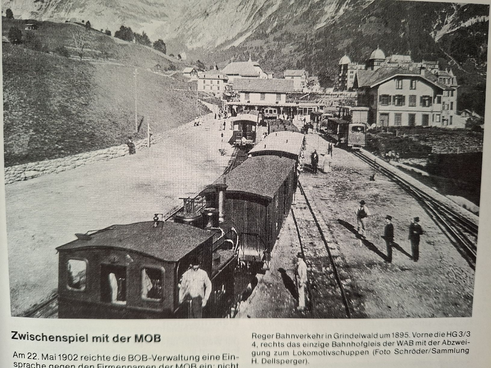 Livres: Buch  , Die Berner Oberland Bahnen von 1990 – D'occasion à Schwanden Sigrisw par len_9yqg 3