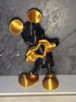 Topolino Mickey Mouse cuore nero oro 34 cm 