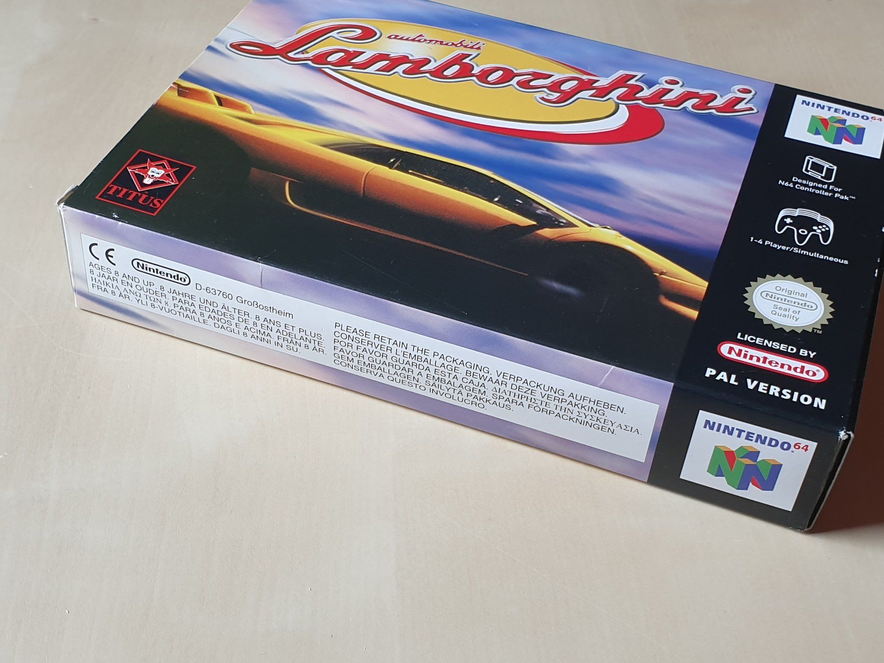 Nintendo Spiele: Lamborghini – Gebraucht aus Stansstad von collectorsshop 3