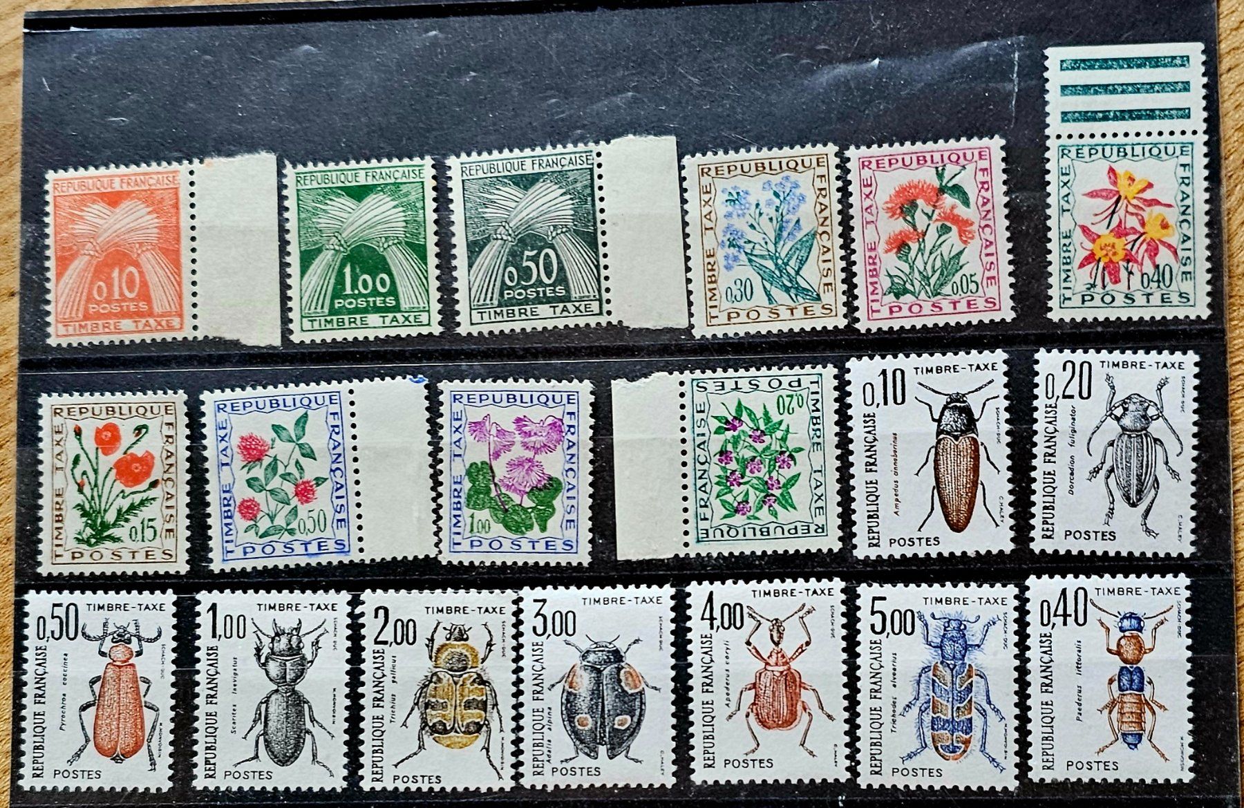 Tous les timbres: FRANCE timbres-taxe ** – Neuf (Voir description) à Les Valettes par Nuba1