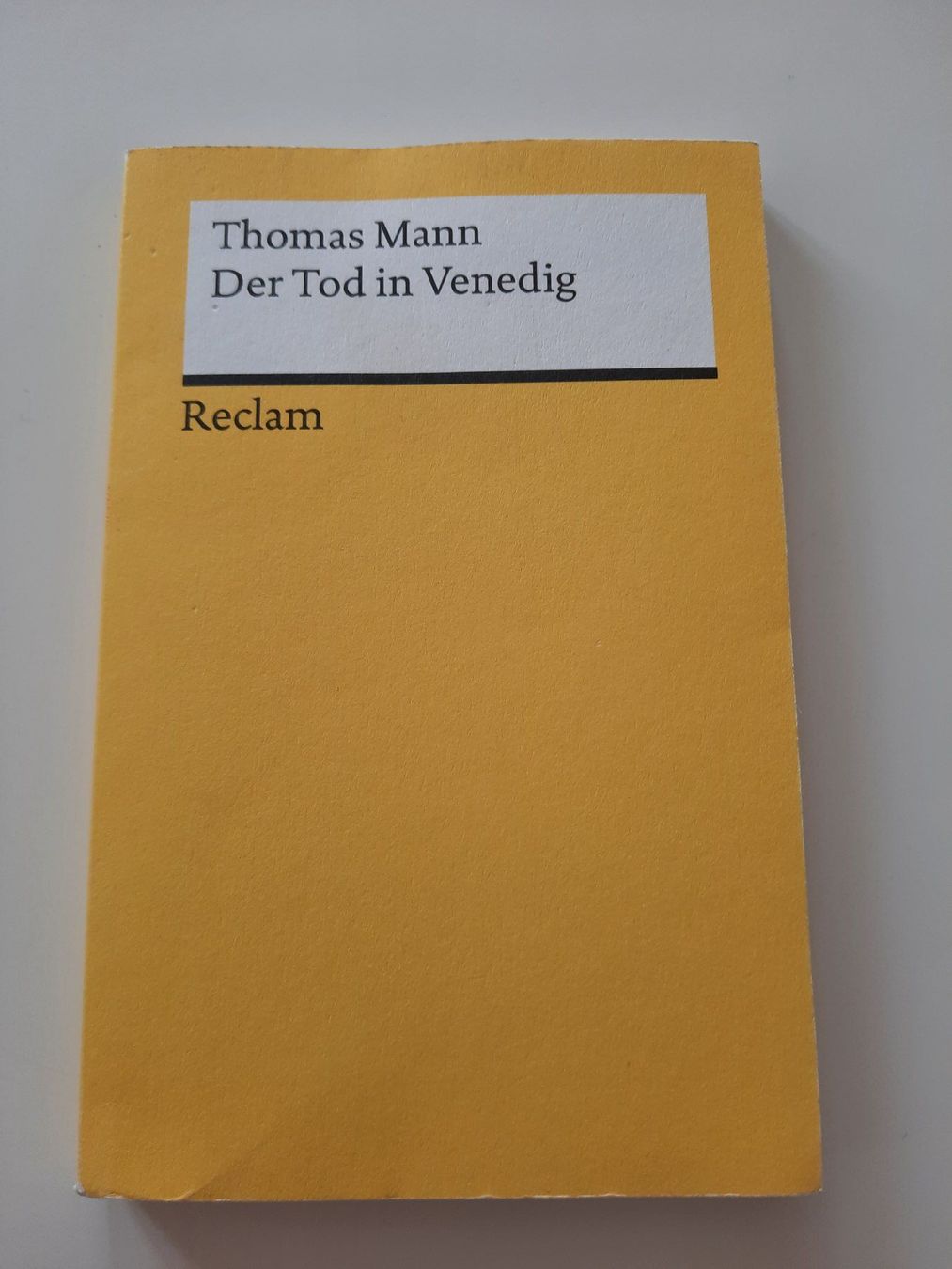 Bücher: Der Tod in Venedig von Thomas Mann – Neu (gemäss Beschreibung) aus Oberönz von oen_2ymk