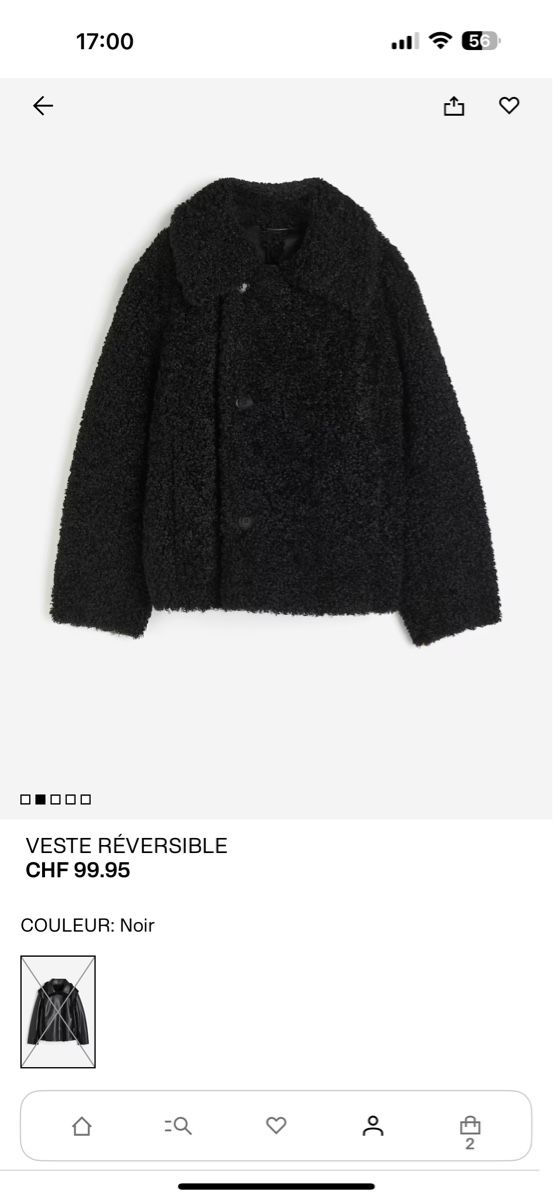 H&M Jacken: Veste réversible – Gebraucht aus Monthey von sen_6ckr 1