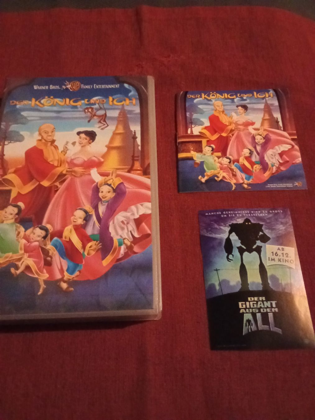 Tutti i VHS: Der König und Ich Warner VHS 16842 – Usato da Remetschwil venduto da Hofiii