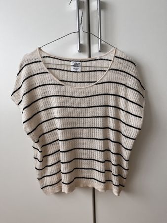 Damen Stricktop Collectif mon Amour gestreift Gr. S