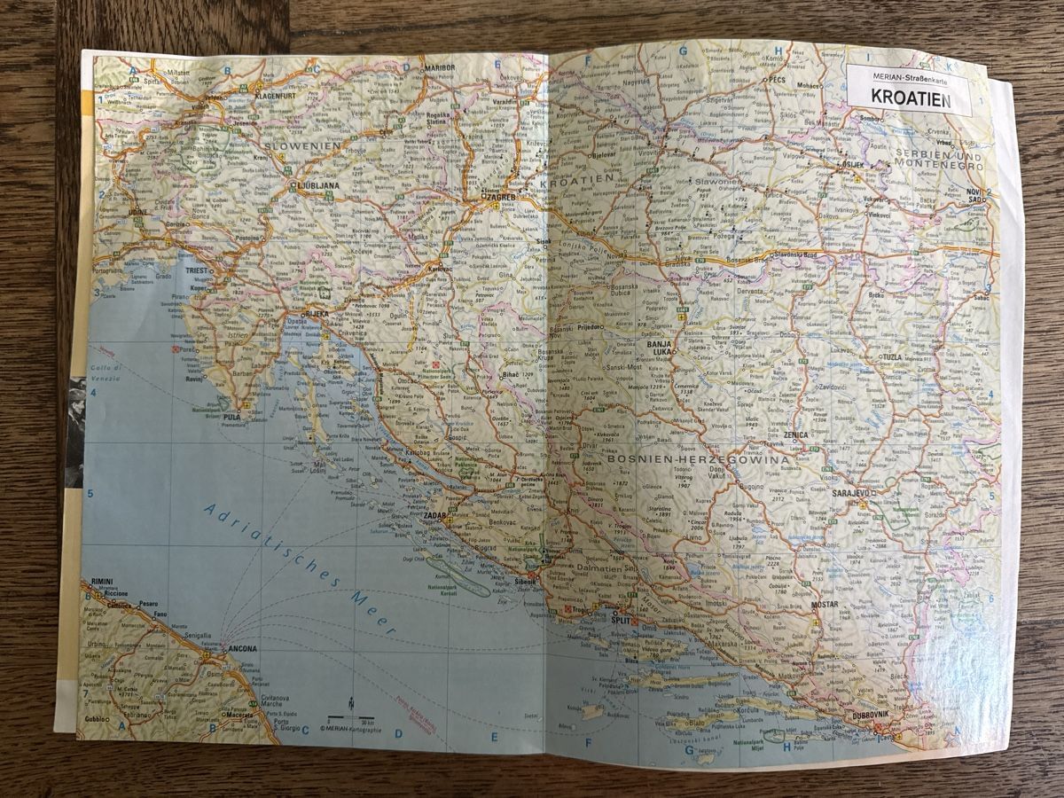 Riviste & Magazine: MERIAN Kroatien, gebraucht – Usato da Zürich venduto da ado7321 3