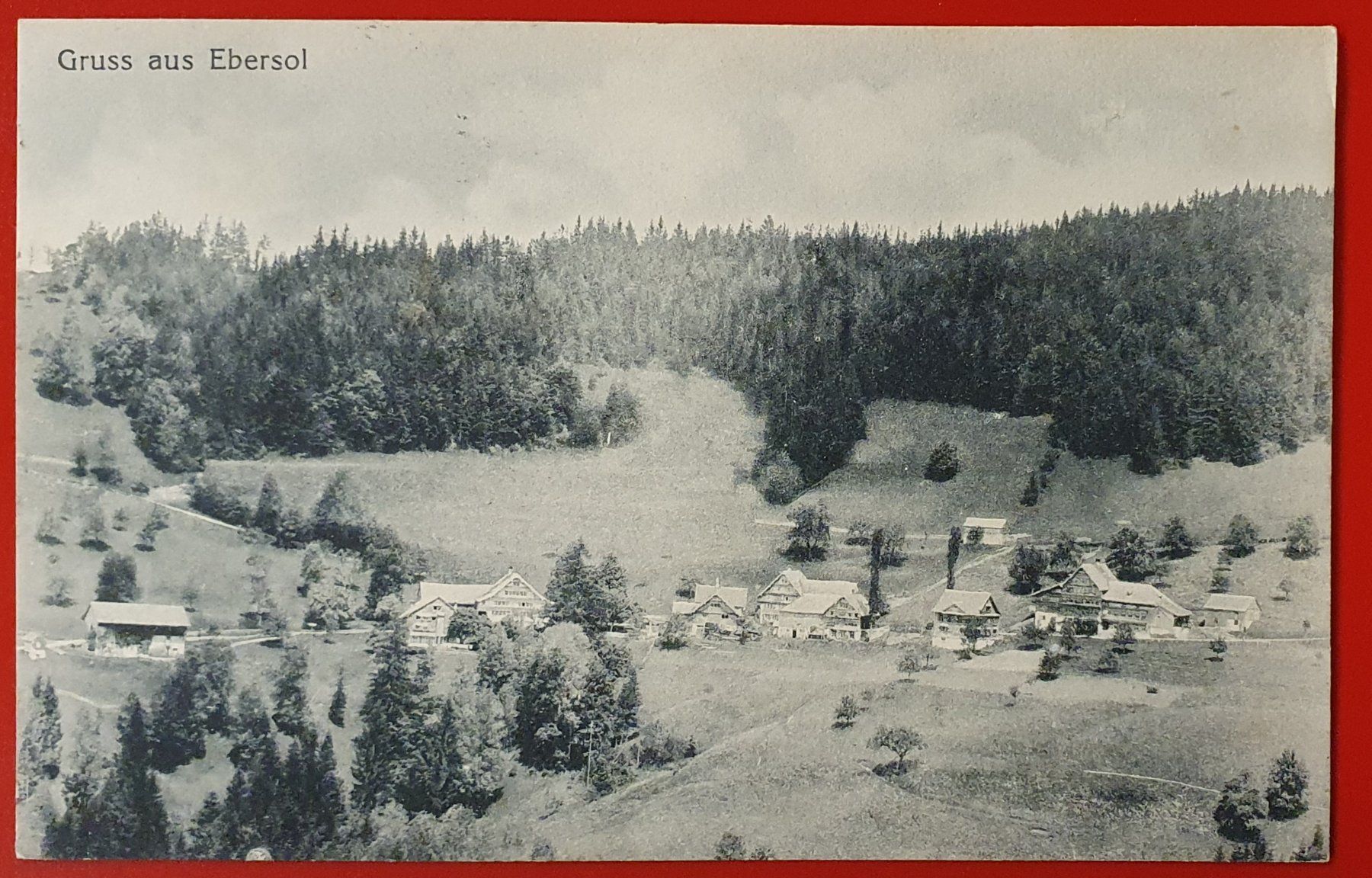 Cartoline postali: Gruss aus Ebersol 1923 – Usato da Kreuzlingen venduto da Rschweiz1