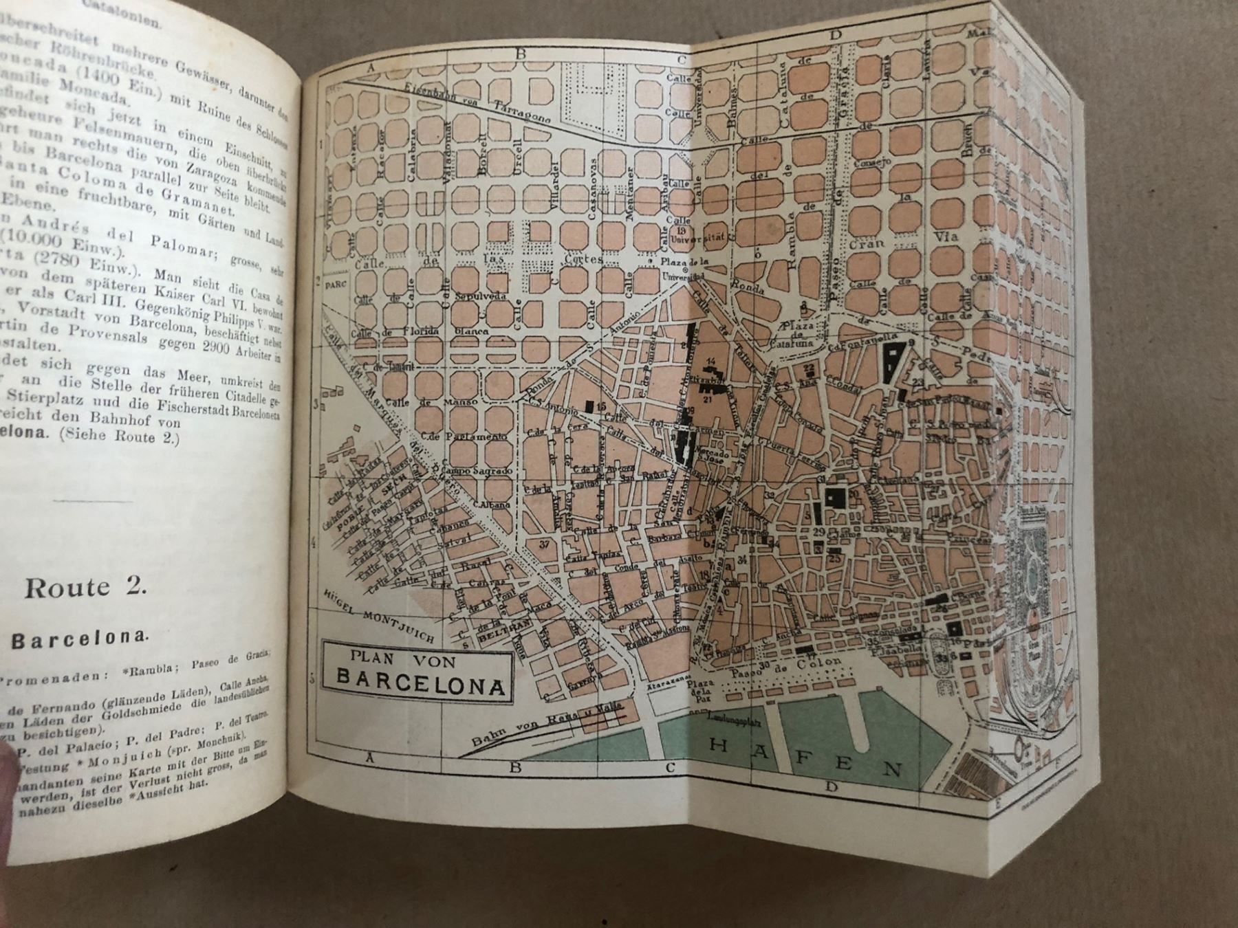 Livres: Führer durch Spanien und Portugal 1892 – D'occasion à Zürich par allp 4