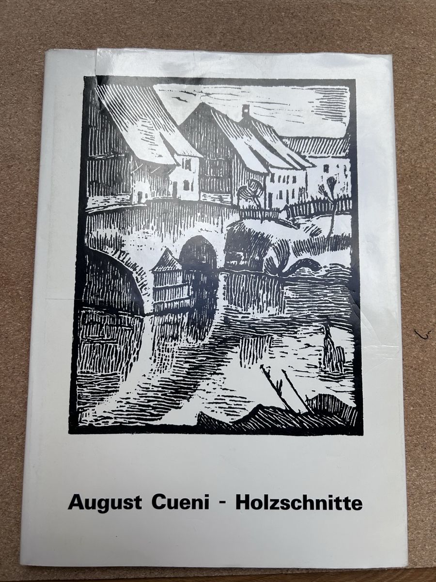 Libri: August Cueni Holzschnitte Buch – Usato da Zwingen venduto da Sinetchen