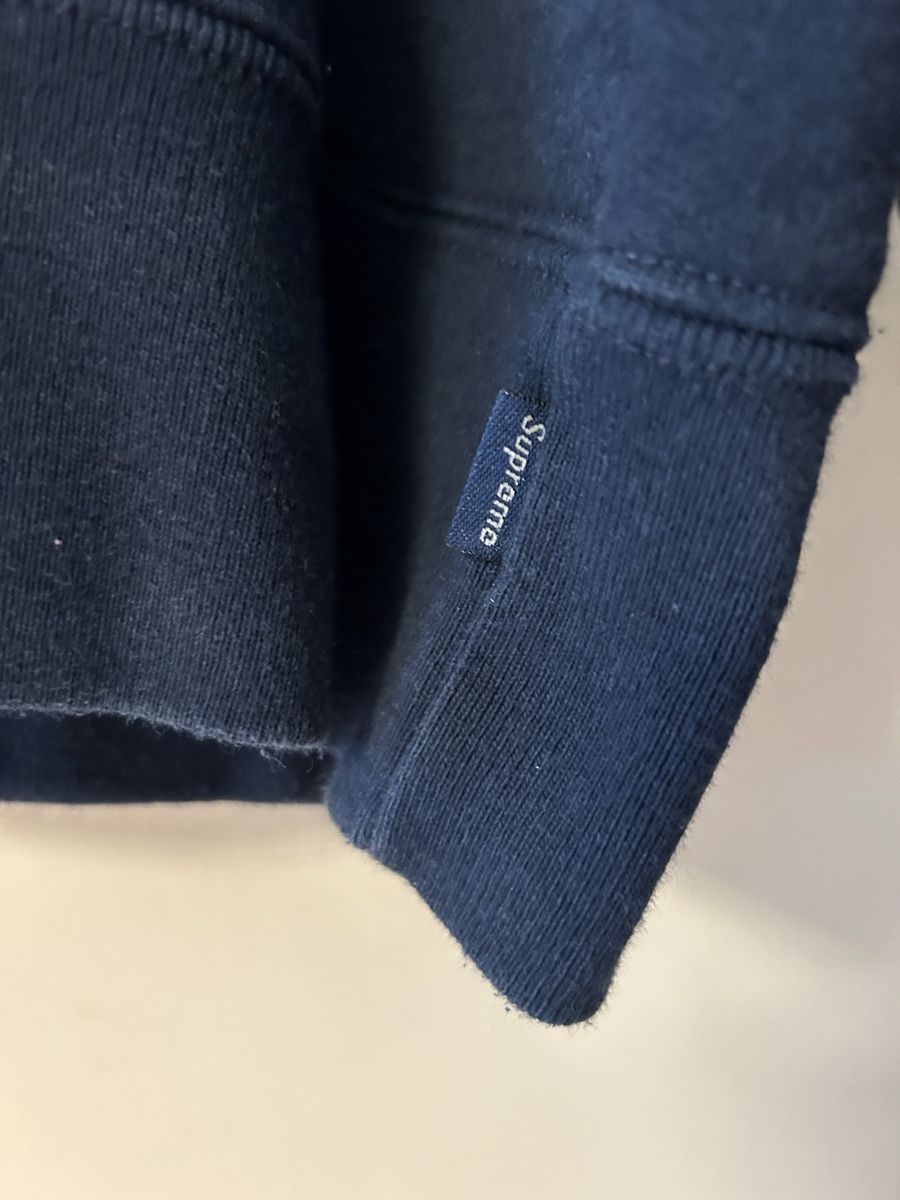 Maglioni & Felpe: Supreme Pullover Blau Grün Original Navy Crewneck – Usato da Schaffhausen venduto da raphael_95 2