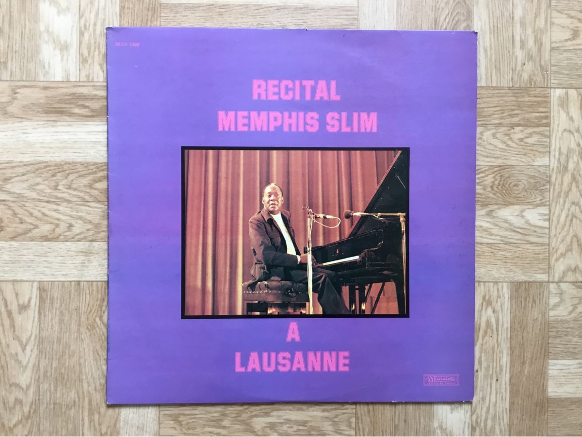 Dischi in vinile: Recital Memphis Slim a Lausanne – Usato da Kreuzlingen venduto da Schuggerman