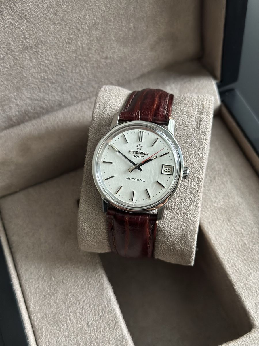 Eterna Orologi: Eterna Sonic Electronic Uhr, Vintage Tuning Fork – Usato da Hemmental venduto da Celestique24