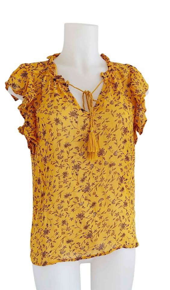 C&A Camicette: Kurzarm Bluse – Nuovo (secondo la descrizione) da Aarburg venduto da Hystoria