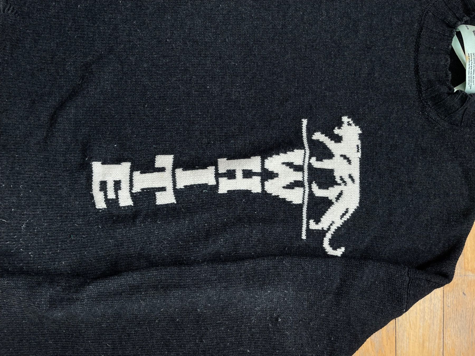 Off-White Maglioni & Felpe: Off-White Wollpullover Grösse XL, Top Zustand! – Usato da Gockhausen venduto da max_t9mh 1