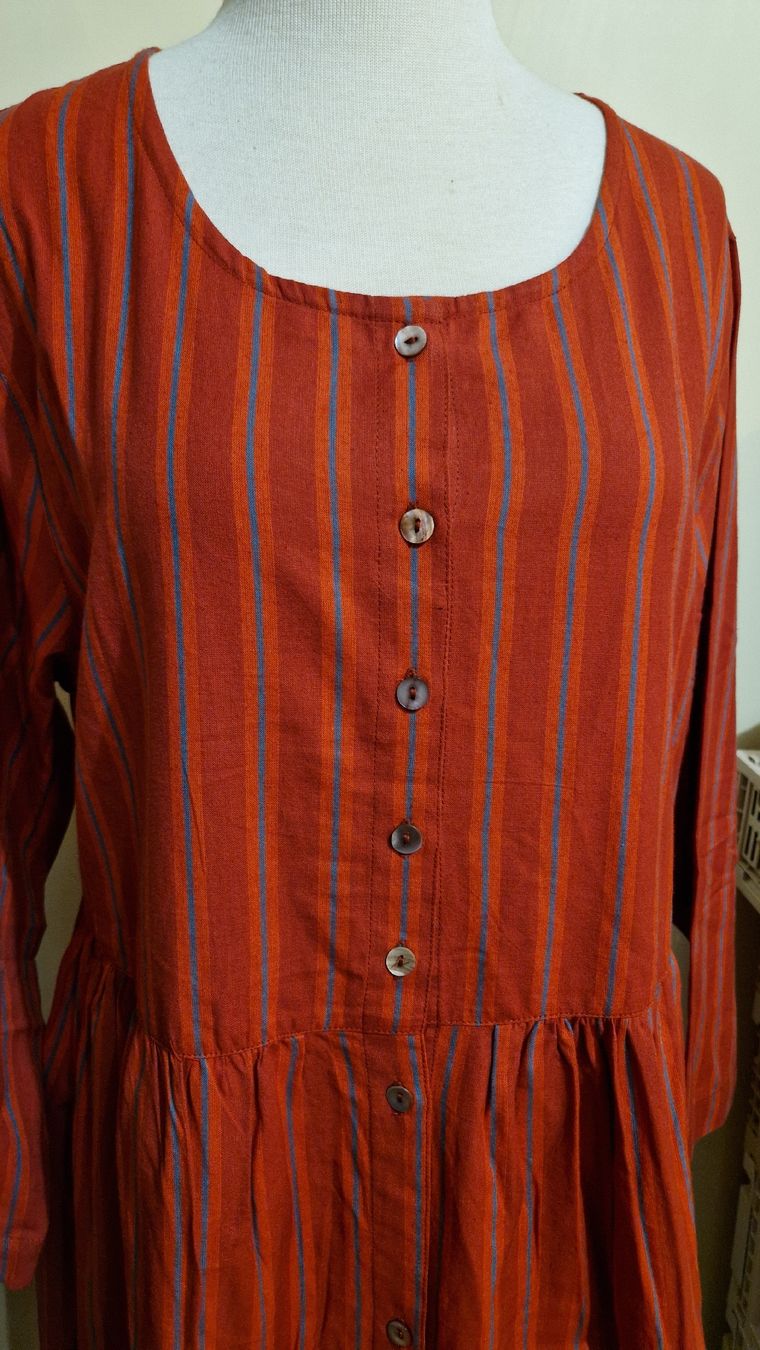 Gudrun Sjöden Vestiti: Neues Gudrun Sjöden Kleid "Sofia", Gr. L, rot-türkis gestr. – Nuovo (secondo la descrizione) da Oberengstringen venduto da Sheera7 2