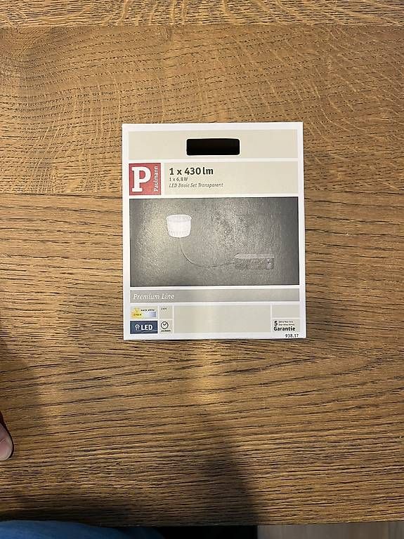Lampes: Paulmann LED Basic Set Transparent – D'occasion à Walliswil b.Wangen par Trudi84
