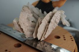 Quarz Calcit  Bulgarien     Stufe   Räumung Topstone