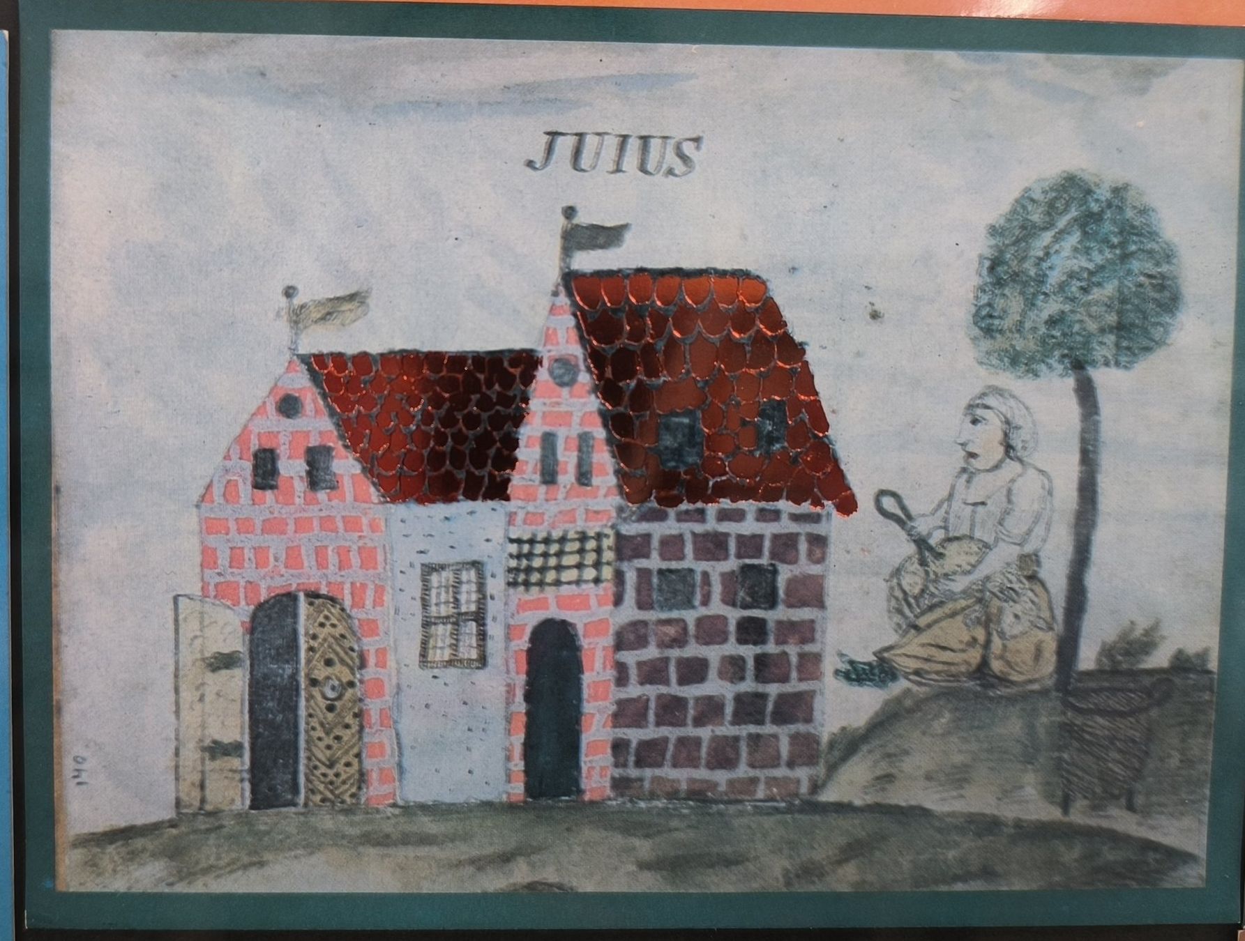 Dipinti: FOLK ART SAMPLER - Catherine Grunewald – Usato da Rüti ZH venduto da Restwert_Rueti_ZH 6