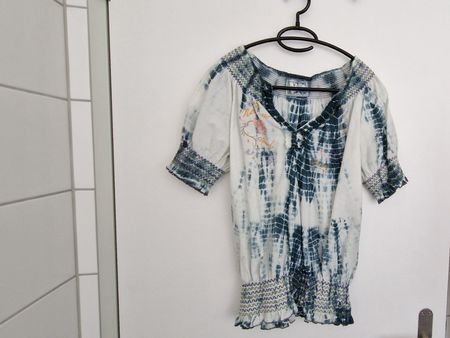 Desigual Bluse Batik Style - Gr. S