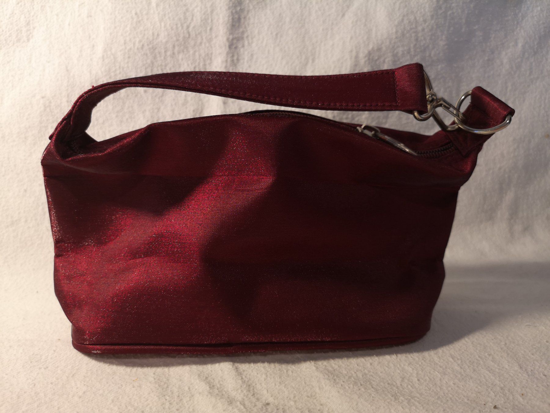 Borse da donna: Elegante Abendtasche, Barley Brooks, weinrot – Nuovo (secondo la descrizione) da Steinmaur venduto da Teddybaer14 1