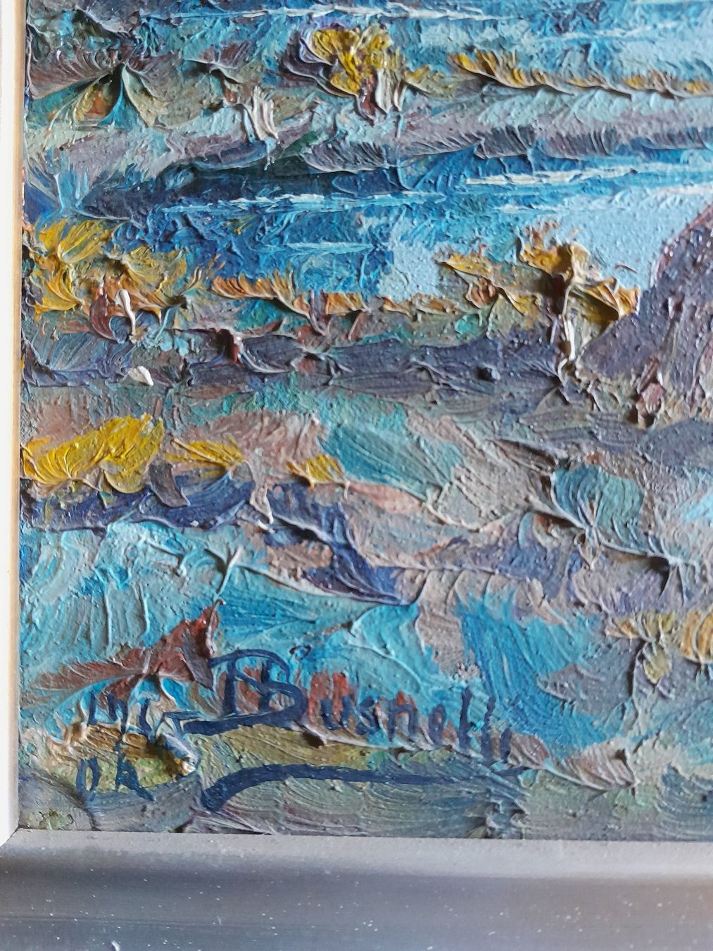 Gemälde: Landschaftsbild – Gebraucht aus Scheuren von gecko67 1