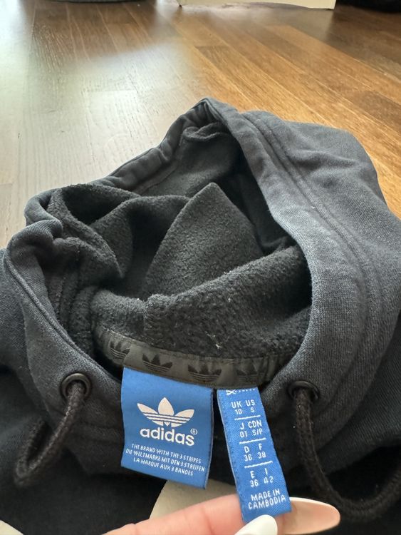 Adidas Maglioni & Felpe: Adidas Hoodie Kapuzenpullover Damen schwarz Gr. S 36 – Usato da Wittenbach venduto da Subway94 4