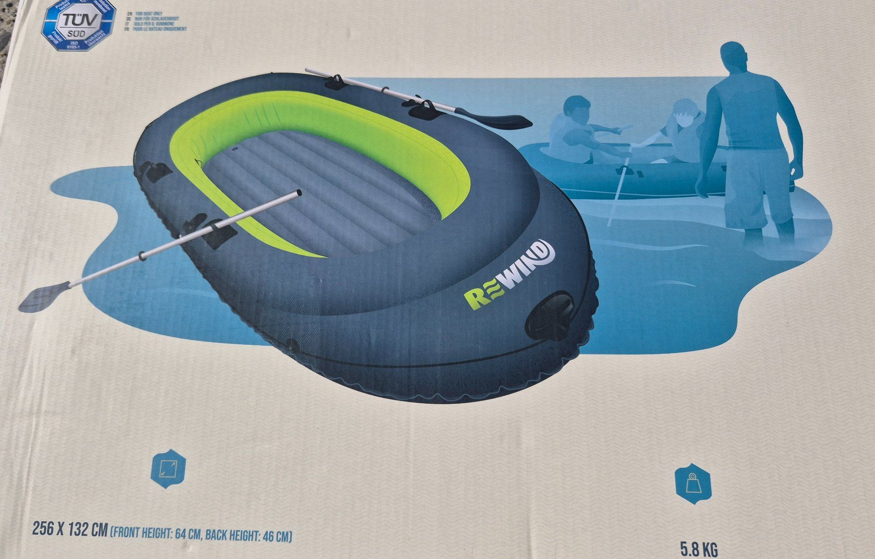 Barche: Gummiboot Schlauchboot – Nuovo (secondo la descrizione) da Zweisimmen venduto da Kleindietwil 1