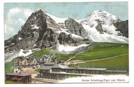 Kleine Scheidegg - Berner Oberland - Eiger und Mönch - 1906