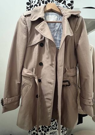 Damenmantel beige