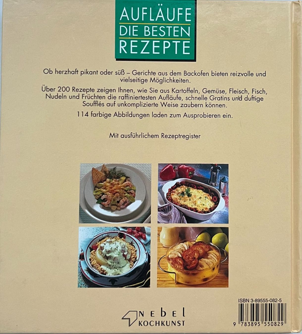 Bücher: Buch - Aufläufe / Die besten Rezepte – Gebraucht aus Leimbach TG von easydiver87 1