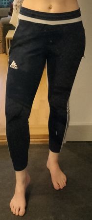 Adidas Trainerhose dunkelblau S