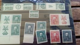 Briefmarken Tschechoslowakei * 1938