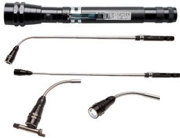 Ausziehbare LED-Leuchte mit Magnetheber, "2-IN-1"