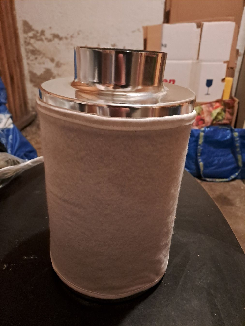 Purificatori d'aria: Aktivkohlefilter- Set mit passendem Rohr und Abzugventilator – Usato da Basel venduto da Allerleiii 7