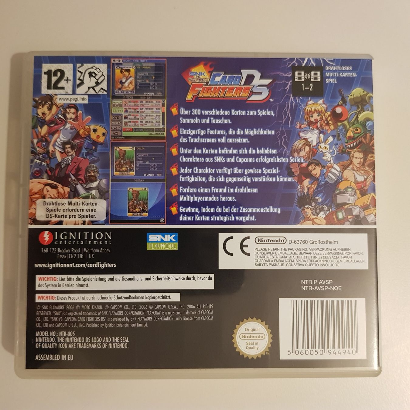 Nintendo Jeux: SNK vs. Capcom Card Fighters /DS – D'occasion à Münchenstein par 2DGames 1