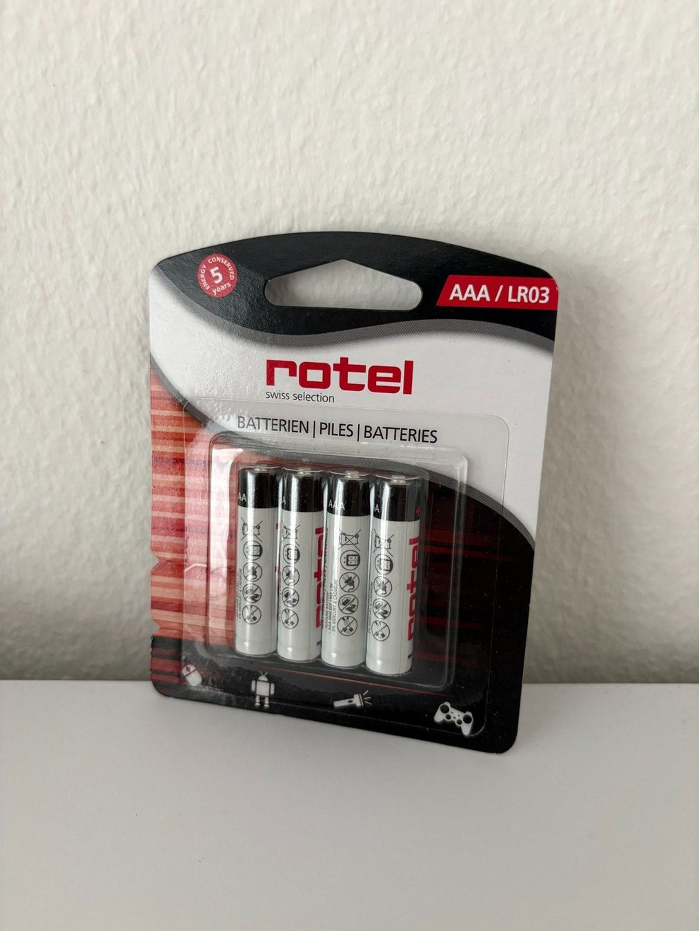 Akkus & Batterien: Rotel AAA/LR03 Batterien – Neu und originalverpackt aus Gossau SG von Sekki0407