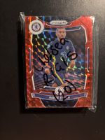 A lot of 20 Chelsea cards. Reds greens and silver. panini