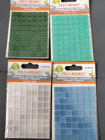 4x Mosaik steine selbstklebend 10x10mm