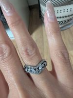 Ring Sterling Silber Zirkonia Grösse 50 sehr guter Zustand