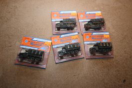 5x ROCO Minitanks Jeep mit OVP HO