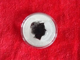 Australien Lunar ll 1 Unze Silber - 2018 - Jahr des Hundes