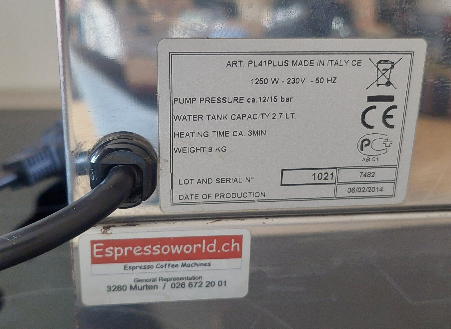 Lelit Macchine per caffè & Macchine per espresso: Siebträgermaschiene LELIT PL 41 Plus gebraucht – Usato da Zürich venduto da len_v7sz 3