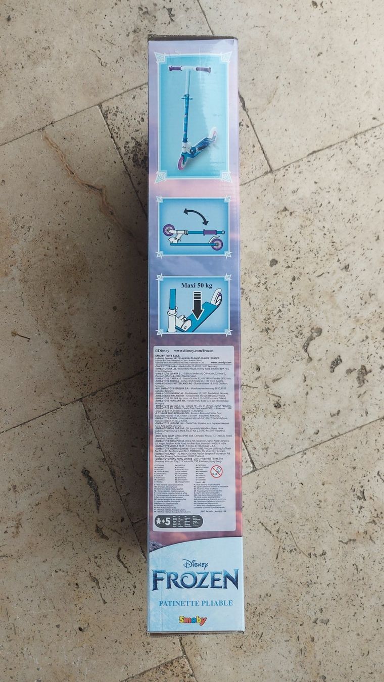 Veicoli per bambini: Roller Scooter Smoby Frozen – Nuovo e nell'imballaggio originale da Grabs venduto da holjir 2