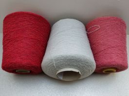Merino 70% Bouclé von Zegna Baruffa, Mousse 500g  kalk