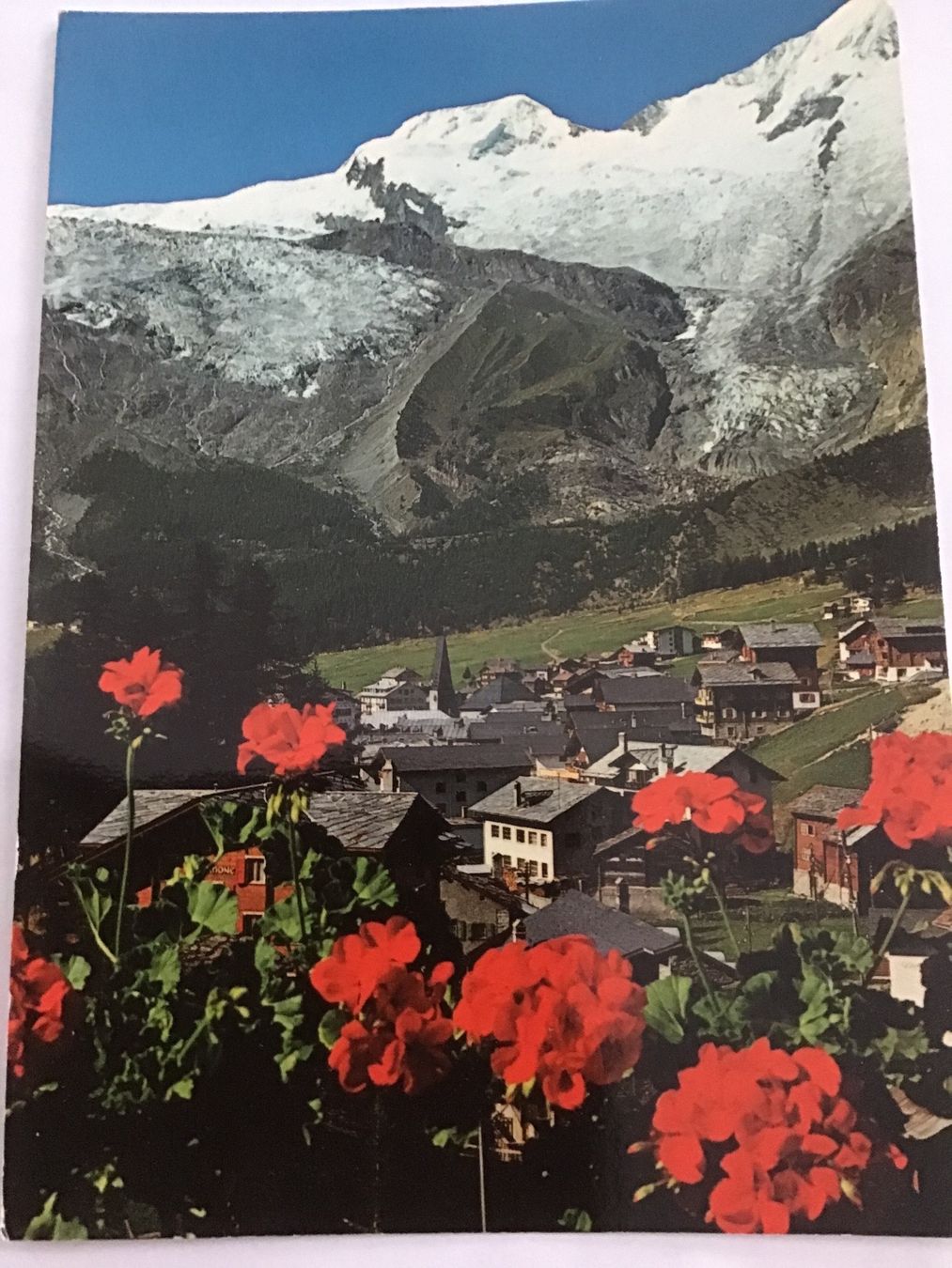 Cartoline postali: Saas Fee – Usato da Thierachern venduto da sweden08